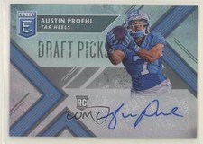 2018 Panini Elite Draft Picks Draft Picks Auto Austin Proehl #189 Auto rg2
