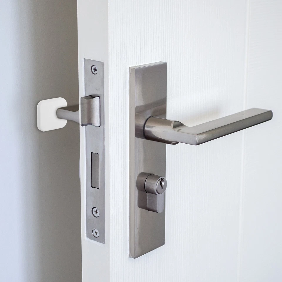 Türstopper Wandschutz, 6 Stück Silikon Türgriffpuffer, schwarz - Bild 3 von 4