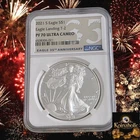 2021 S $1 American Silver Eagle T-2  NGC PF70 ULTRA CAMEO Eagle 35th Anniversary