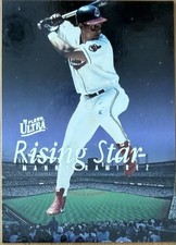 1996 Ultra Manny Ramirez Rising Stars #9 Cleveland Indians