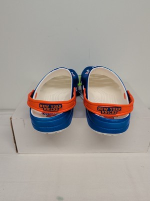 CROCS New York Knicks Blue and Orange Team Clogs NEW 10 Men’s Crocs NBA New York Knicks Classic Clogs 208862-100  main image 3