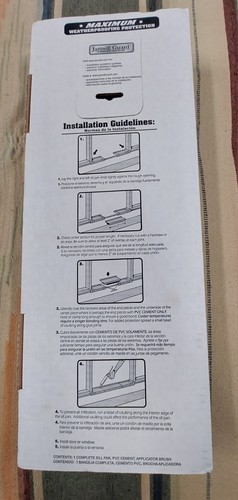 ~ Jamsill Guard Window & Door Weather Sill Pan Flashing NIB Never Use ...
