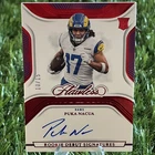 2023 Panini Flawless Puka Nacua Rookie Debut Signatures Red /15 On Card Auto