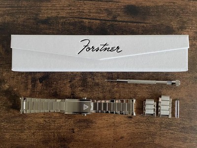 Forstner Omega Bracelet Contemporary Flat Link