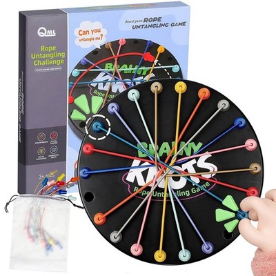 Louismann Brainy Knots   Rope Challenge Puzzle Knobelspiel mit Seil Geschicklich