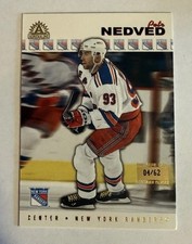 2001-02 Pacific Adrenaline - Petr Nedved #129 Premier Date Serial #d 4/62 Ranger