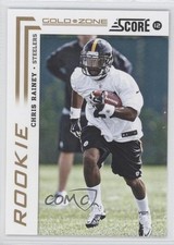 2012 Score Rookie Gold Zone Chris Rainey #315 0b5