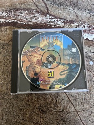 DOOM II PC Video Game Classic id Software FPS CD-ROM
