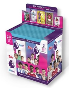 Topps Premier League 2026 - Debut Edition - Full Box Sealed