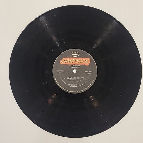 Scorpions - Lovedrive LP Mercury 1979 Pressing 1979 Pressing Alternate Cover - Imagen 4 de 4