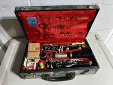 Vintage Reso-Tone Vito 3 Clarinet Made In U.S.A Student Black With Case