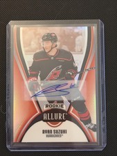2025-26 Upper Deck Allure Red Rainbow Auto Ryan Suzuki Rookie Card #143