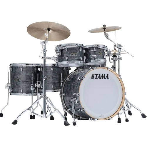 Schlagzeug Tama Starclassic Walnut/Birch WBR52RZS-CCO 5pc Charcoal Onyx Drum Set