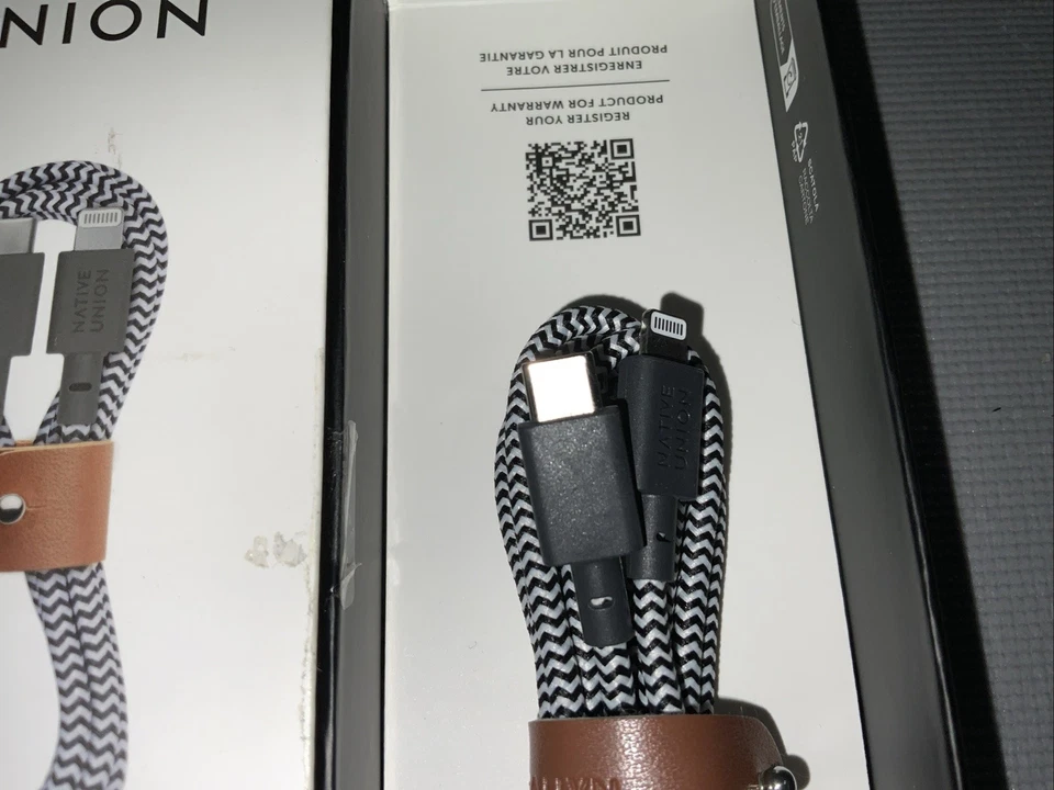 Native Union Belt Cable 4' USB-C Cable for iPhone 14 13 12 11 XS XR - Image 2 of 2