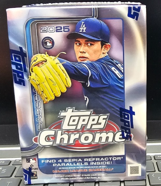 2025 Topps Chrome Baseball Blaster Box - NEW/FACTORY SEALED | eBay