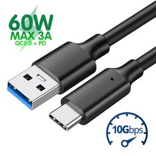 USB3.2 10Gbps Cable USB Type A to USB C 3.1/3.2 Gen2 Cable Data Transfer USB C S