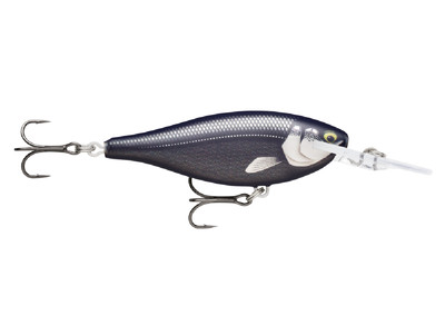 WOBBLER RAPALA SHAD RAP ELITE 7,5cm/12g F - Gilded Matte Black UV (SRE75 GDMBU)