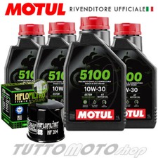Tagliando HONDA CBF 1000 F 2010-2016 / Kit Olio Motul 5100 10W30 + Filtro