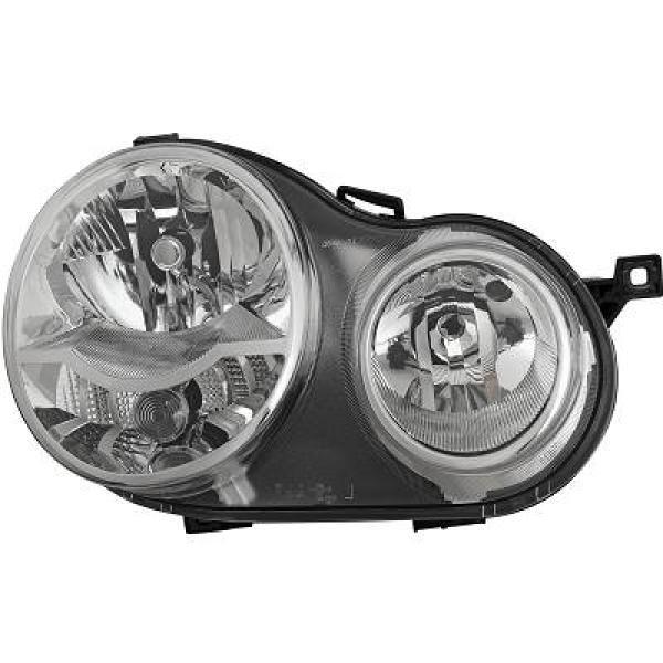 Scheinwerfer Rechts Passend FüR VW Polo Baujahr 2001-2005 Mit Motor FüR Lwr-image