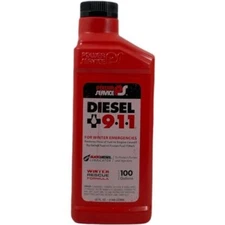 Power Service 8025 Diesel 911 Fuel Anti Gel Deices Frozen Filter Treats 100 Gal