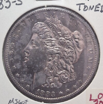 1883 S Morgan Silver Dollar - MS+ - Uncirculated Plus BLEEE