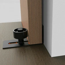 Adjustable Wall Mount Floor Guide Sliding Barn Door Hardware for Sliding Door