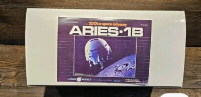 2001 Aries-1B Lunar Carrier 1/48 Scale Model Kit NEW  Plain White Box, All Parts