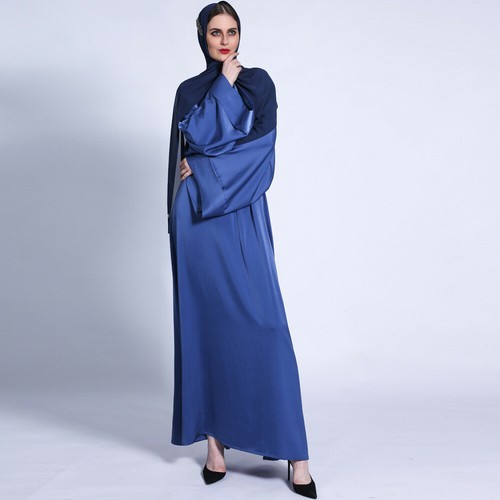 Ramadan Kaftan Abaya Muslim Women Long Dress Maxi Robe Dubai Party Gown Abayas - Picture 104 of 220