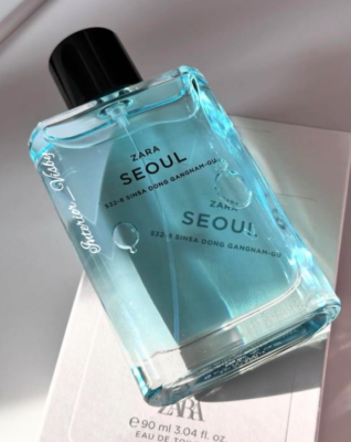 ZARA Seoul 532-8 Sinsa Dong Gangnam-Gu EDT Fragrance Perfume Spray