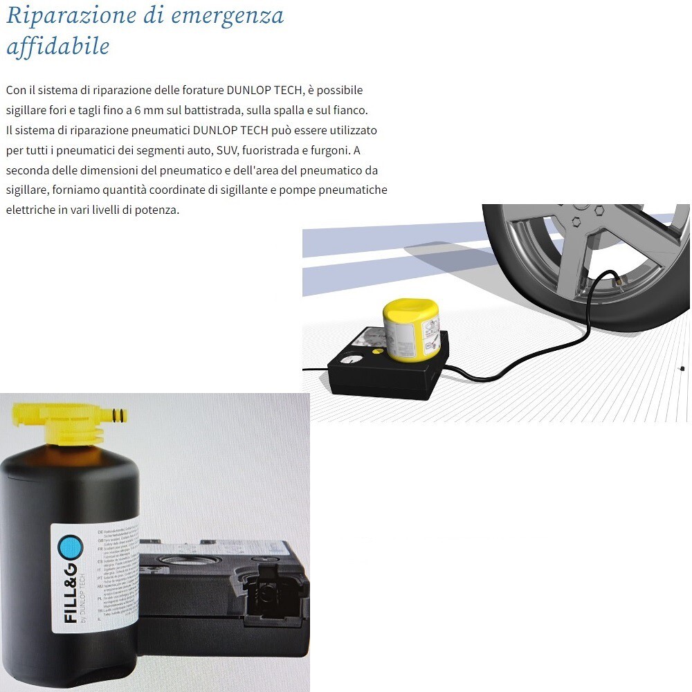 PER BMW X3 2011 KIT GONFIA E RIPARA GOMME AUTO AUTOMATICO DA 620ML - 2