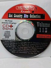 Chartbuster Karaoke CD Graphics Hot Country Hits 113 - CBCDG-60113 - 15 Songs