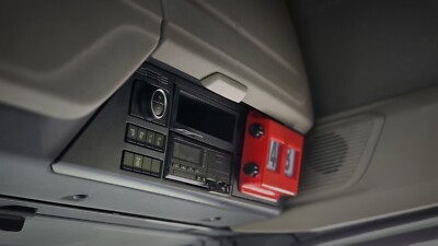 New Generation DAF XF and DAF XG - Additional Shelf And Fuel Card Holder.