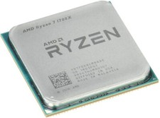 AMD Ryzen 7 1700X CPU R7 3,4 GHz Processor 8 Cores 16MB Socket AM4 Max 3,8GHz
