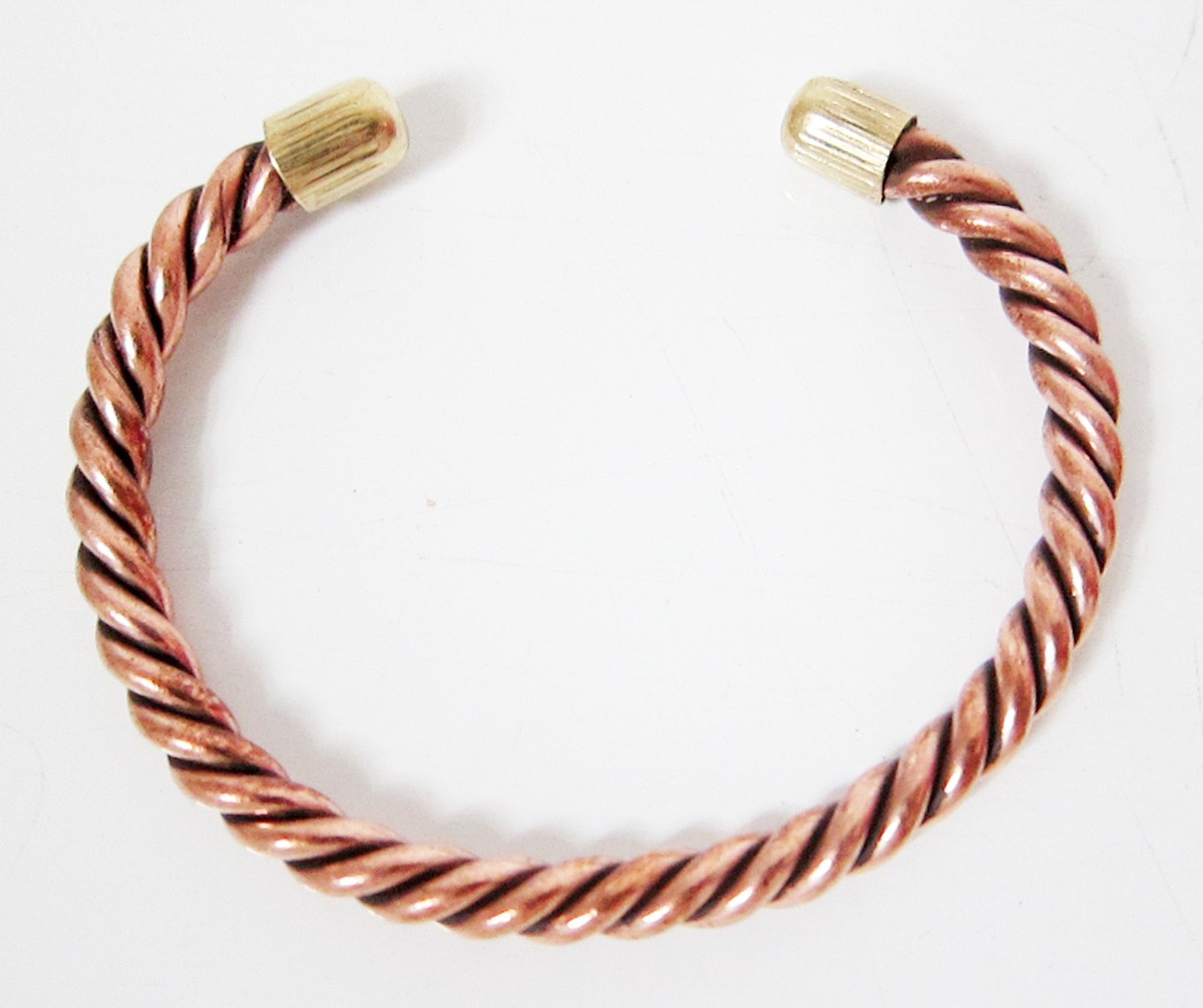 Bracelets Magnétiques En Cuivre Pour Soulager Les Douleurs D'arthrite - Unisexe, Neufs, Non Traités