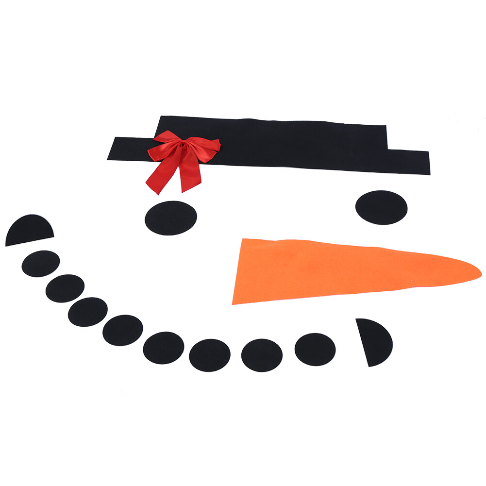 Snowman Wall Decor Xmas Ornament Reusable Snowman Decorations DIY eBay