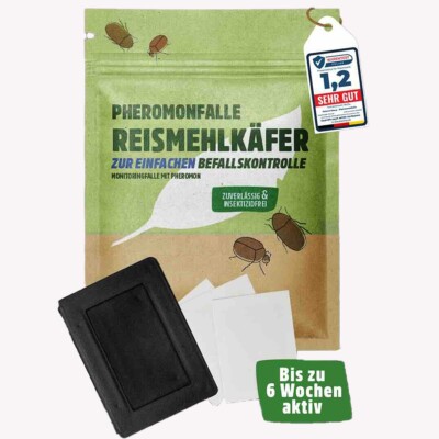 Reismehlkäfer Falle giftfreie Pheromonfalle insektizidfrei