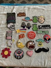 Embroidered Patch Set of 24