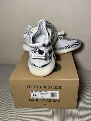 adidas gazelle silver green womens Adidas Yeezy 350 Boost Zebra Sneakers – Boutique LUC.S main image 1