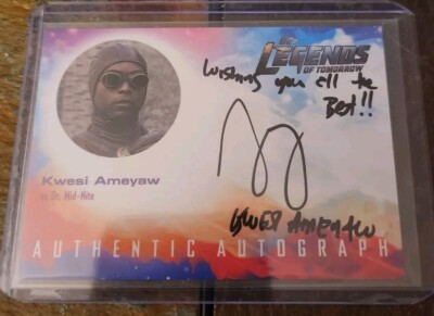 Cryptozoic DC Legends Of Tomorrow Kwesi Ameyaw As Dr Mid Nite S L400