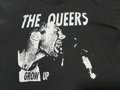 Rare Vintage 90s The Queers Lookout Records T-Shirt Tee XL