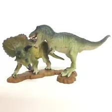 Kaiyodo Capsule Q Museum Dinosaur Mini Figure Tyrannosaurus Triceratops Set