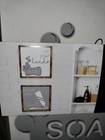 2-Piece Framed Art Set Decorative Wall Pictures * Brand New! * 12" X 12" Each — photo 4