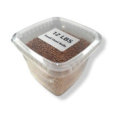 12 lbs Small Copper Plated Steel Balls 4.6mm BBs, Bulk Weight, Craft, Fill Use