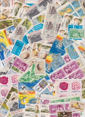 UNITED STATES DISCOUNT POSTAGE STAMPS BELOW FACE VALUE $25 MIX .08 -.22 CENT - Afbeelding 1 van 7