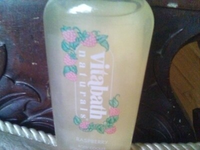 VTG Vitabath Natural RASPBERRY BODY COOLER 8 oz MOVIE PROP SET TV Y2K 80s 90s