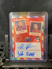 Jake Peters / Jakob Butturff  2024 Leaf Metal PBA Pin Pals - Dual Auto - Red #/8