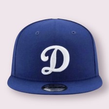 Los Angeles Dodgers D Logo 9FIFTY Adjustable Cap - LA MLB New Era Hat Snapback