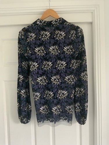 Scanlan Theodore Lace Blouse Size SM RRP $700 - Picture 4 of 10