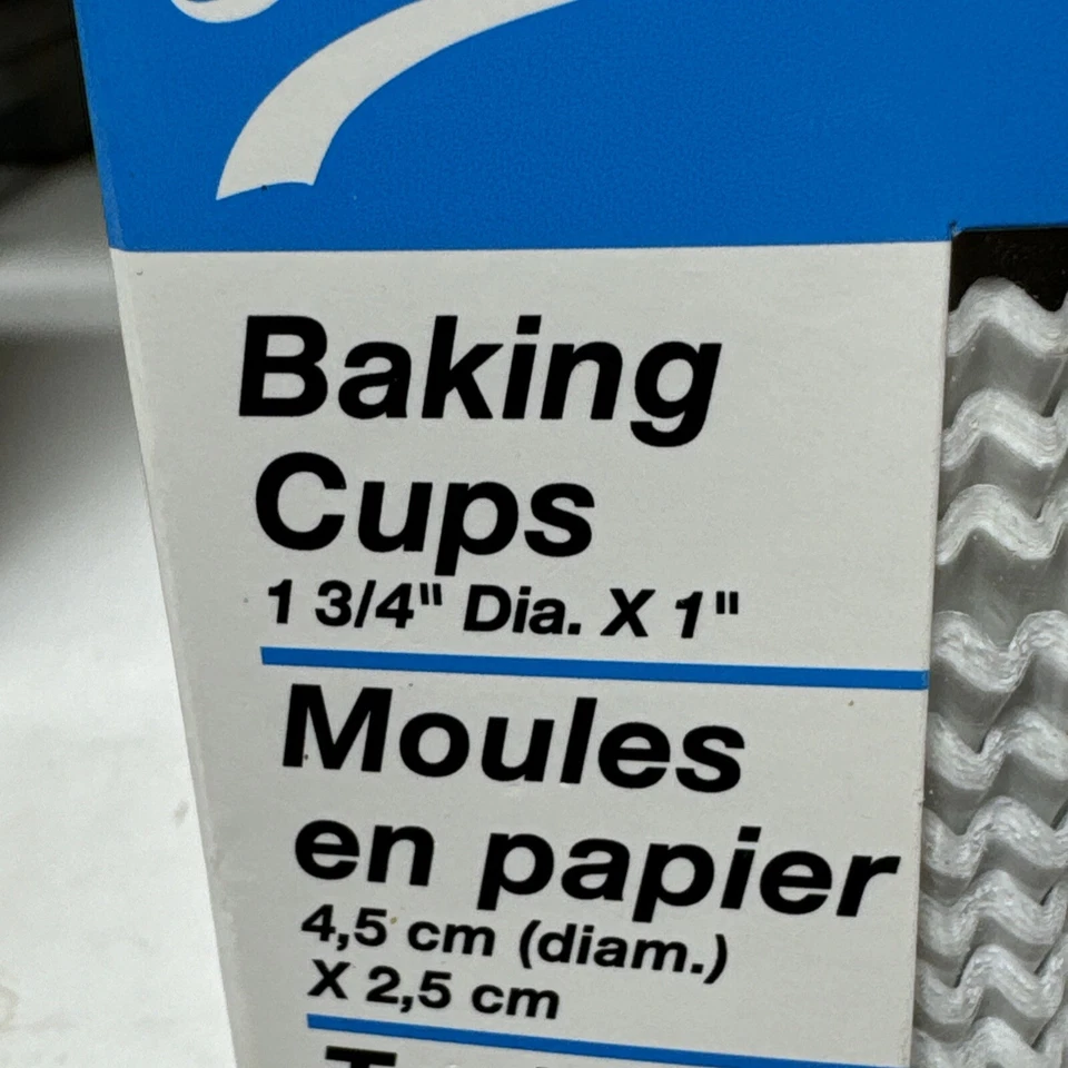 "De colección 2 tazas para hornear blancas Ateco 200 unidades tamaño estándar 1 3/4"" diámetro X 1"" H" Foto 2 de 4