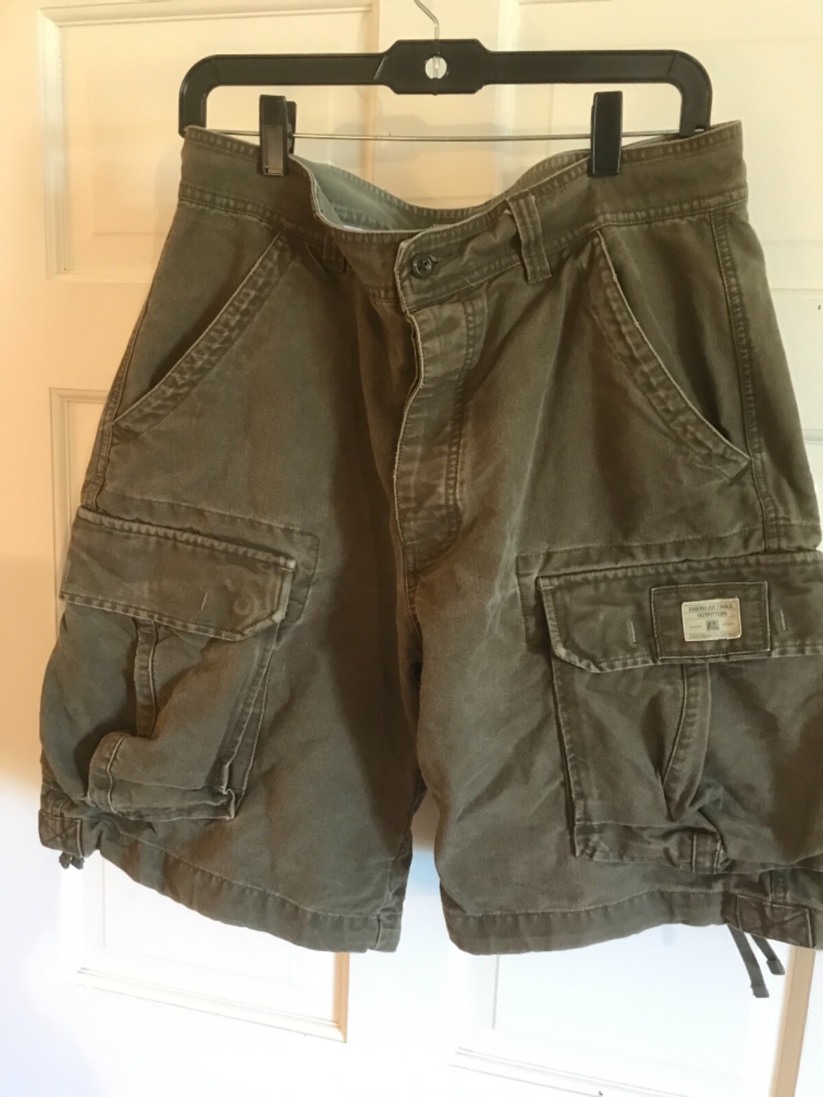 Short Cargo American Eagle Taille 28 – Camouflage, 100% Coton, Pour Garçon